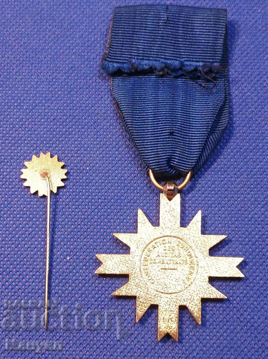 Medal of Honor with EU miniature. with price 49.90 BGN | € 25.51 Medal of Honor with EU miniature. with price 49.90 BGN | € 25.51