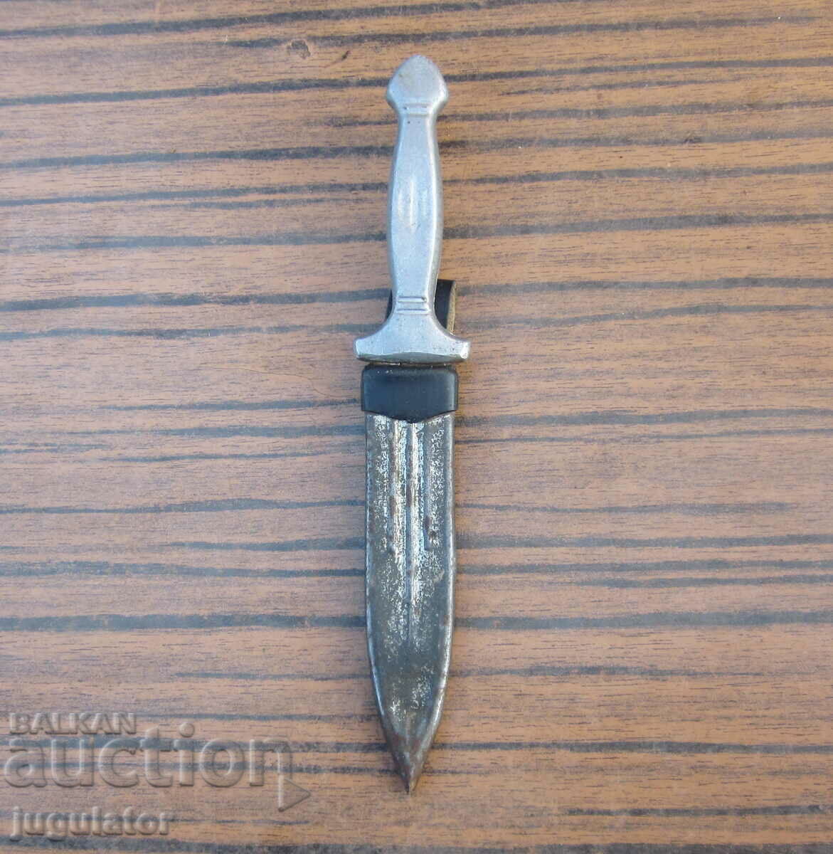 Delivery of old Bulgarian shepherd's small knife dagger with scabbard Delivery of old Bulgarian shepherd's small knife dagger with scabbard