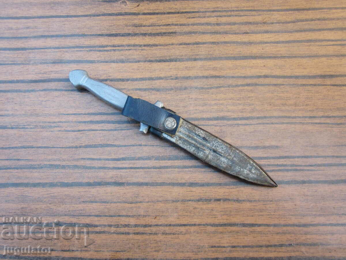 old Bulgarian shepherd's small knife dagger with scabbard - 6 old Bulgarian shepherd's small knife dagger with scabbard - 6