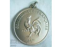 Medalie Placă Insigna - Comunitatea Franceză din Belgia