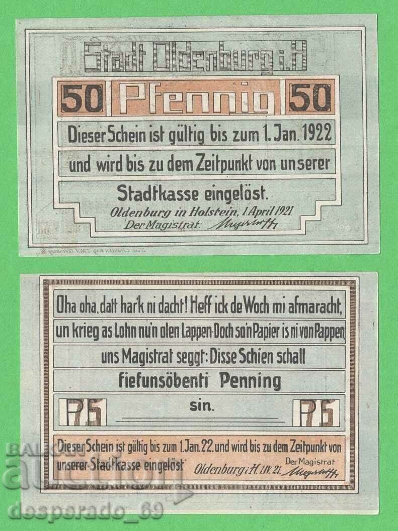 (¯`'•.¸NOTGELD (City of Oldenburg) 1922 UNC -2 pcs. banknotes '¯) with price 5.60 BGN | € 2.86 (¯`'•.¸NOTGELD (City of Oldenburg) 1922 UNC -2 pcs. banknotes '¯) with price 5.60 BGN | € 2.86