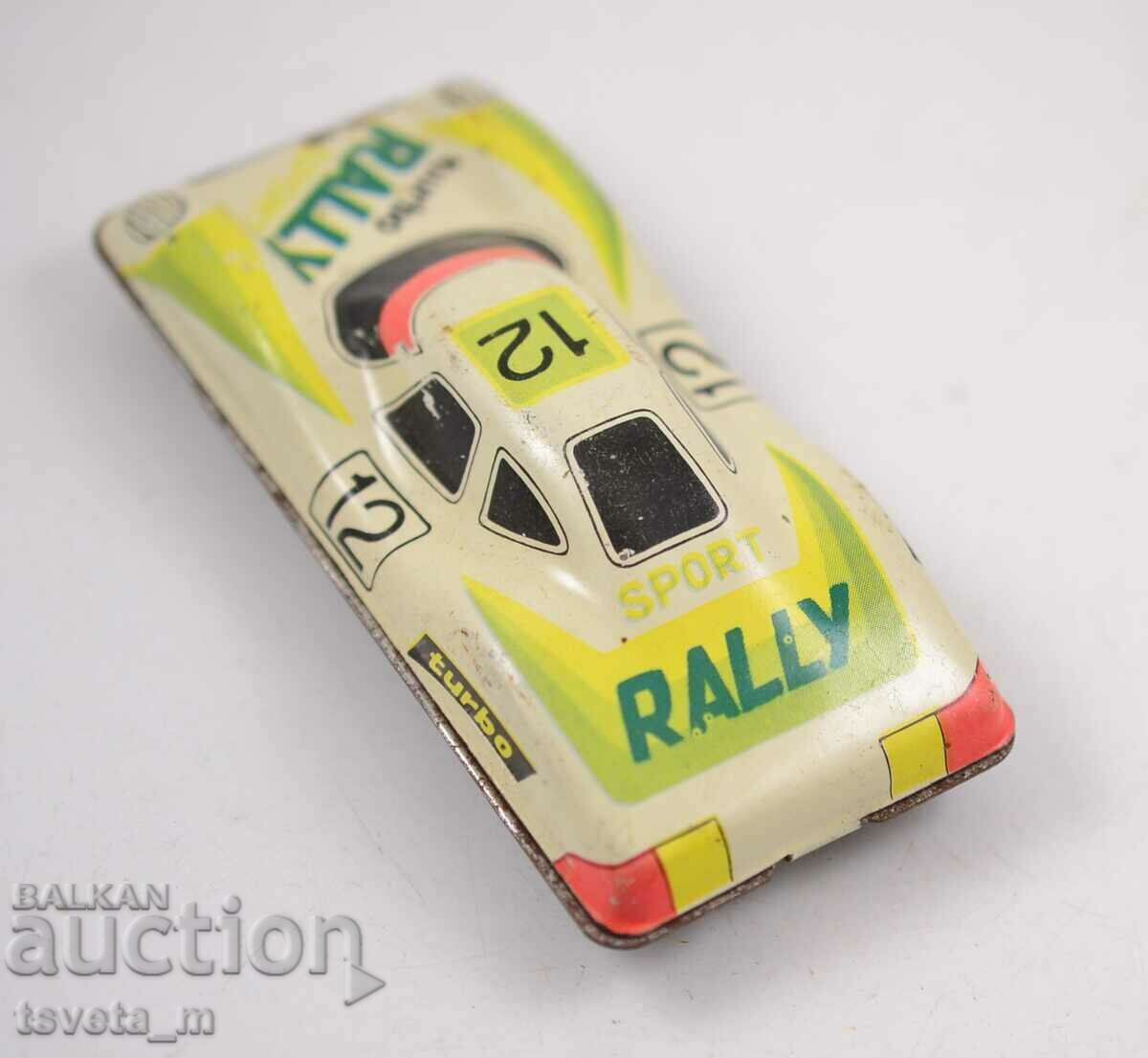 Auction Tin racing car RALLY 70s USSR Auction Tin racing car RALLY 70s USSR