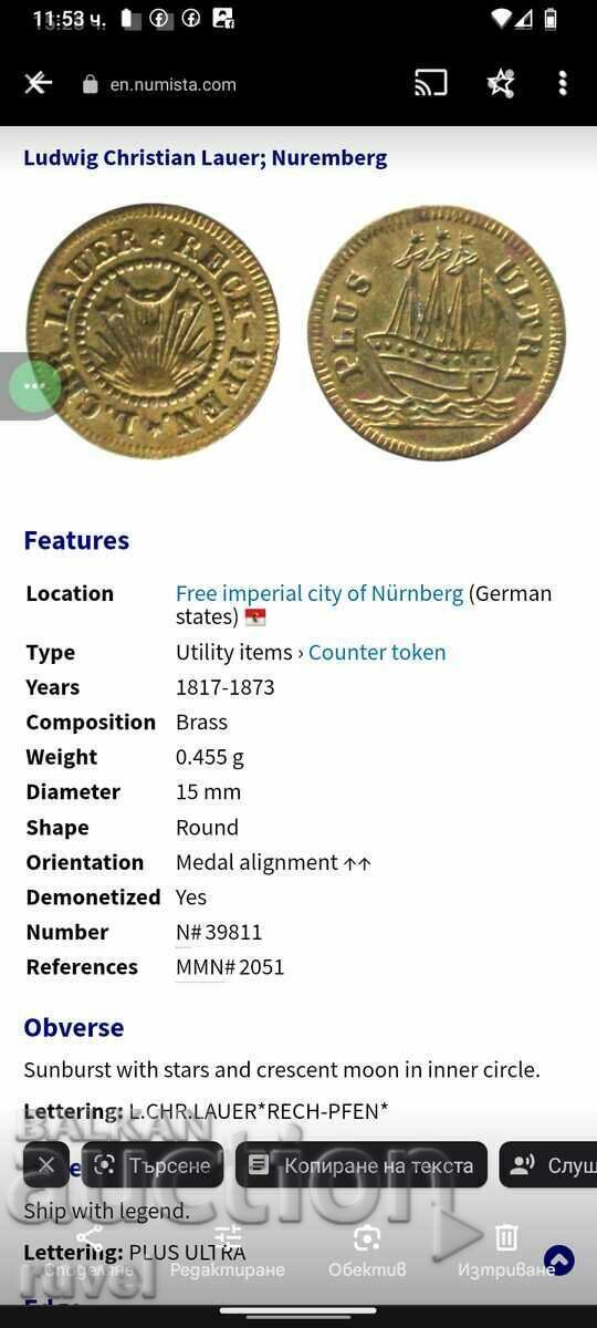Auction Nuremberg - Token / Token Auction Nuremberg - Token / Token