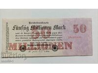 Germany 50 million marks 25.07.1923 - see description