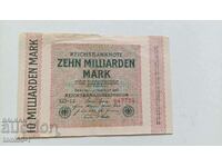 Germany 10 billion marks 01.10.1923 - see description