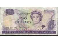 New Zealand 2 Dollars 1985 Pick 170a Ref 6290