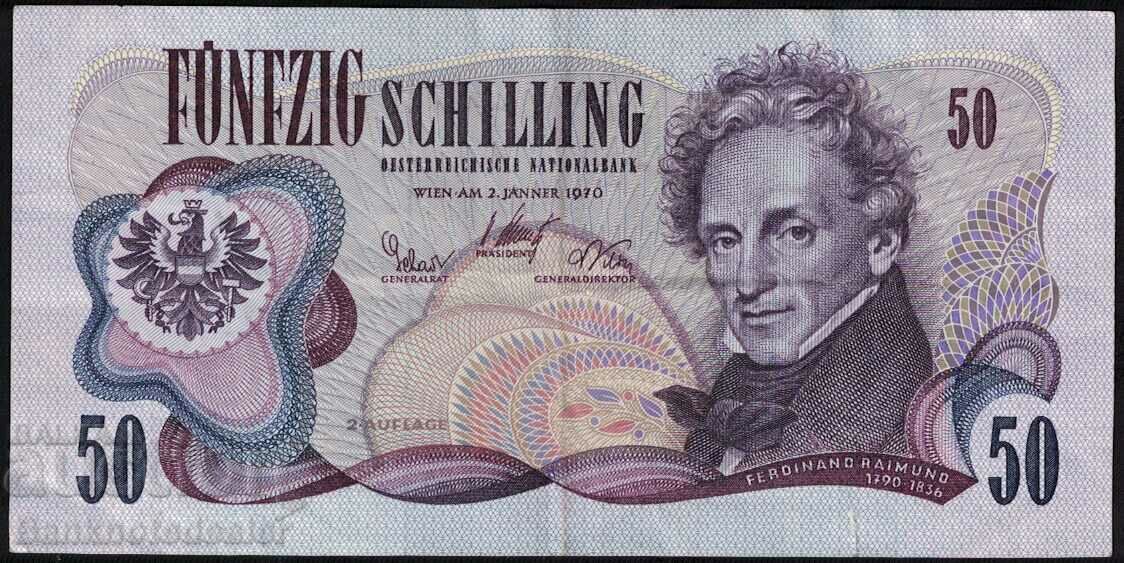 Austria 50 Schilling 1970 Pick 143 Ref 9327 Austria 50 Schilling 1970 Pick 143 Ref 9327
