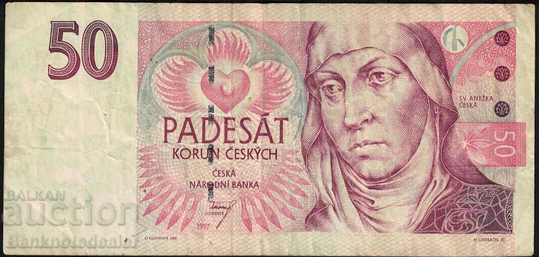 Τσεχική Δημοκρατία 50 Korun 1997 Επιλογή 17 Αναφ. 9250