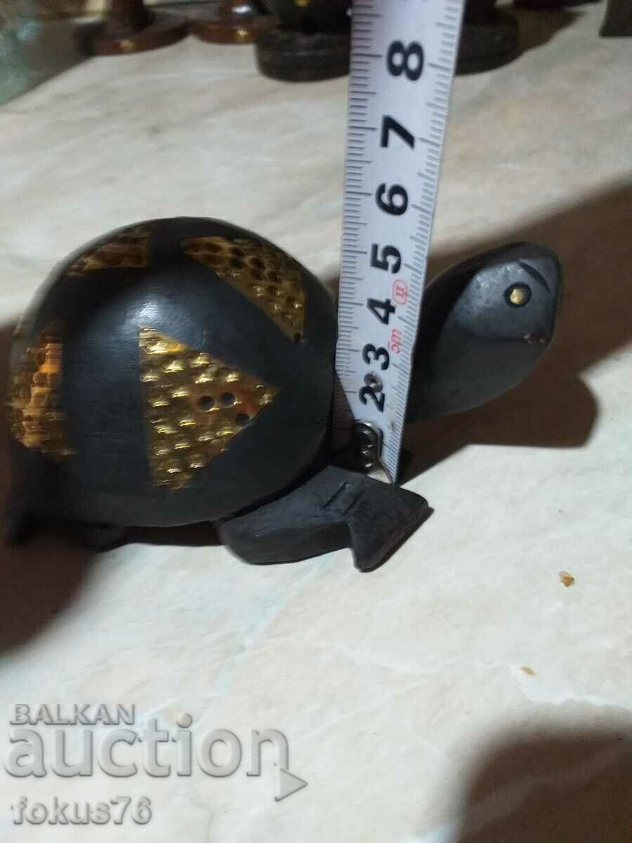 Tortoise wood and brass - 7 Tortoise wood and brass - 7