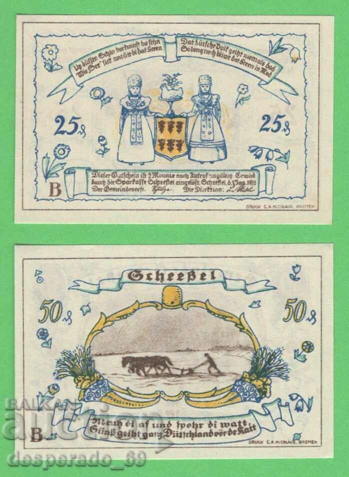 (¯`'•.¸NOTGELD (city Scheeßel) 1921 UNC -2 pcs. banknotes¸.•'´¯) with price 5.00 BGN | € 2.56 (¯`'•.¸NOTGELD (city Scheeßel) 1921 UNC -2 pcs. banknotes¸.•'´¯) with price 5.00 BGN | € 2.56