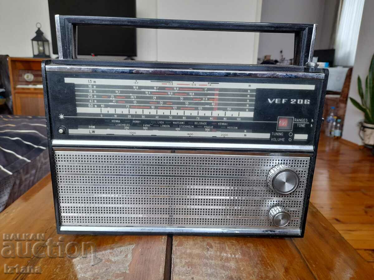 Παλιό Ραδιόφωνο WEF, VEF 206