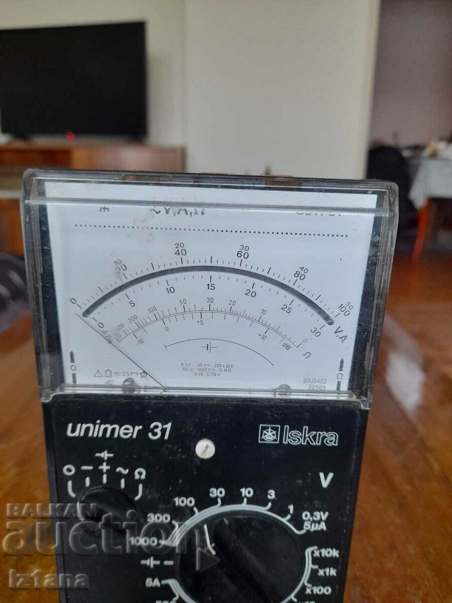 Licitație Vechi multimetru Iskra Unimer 31