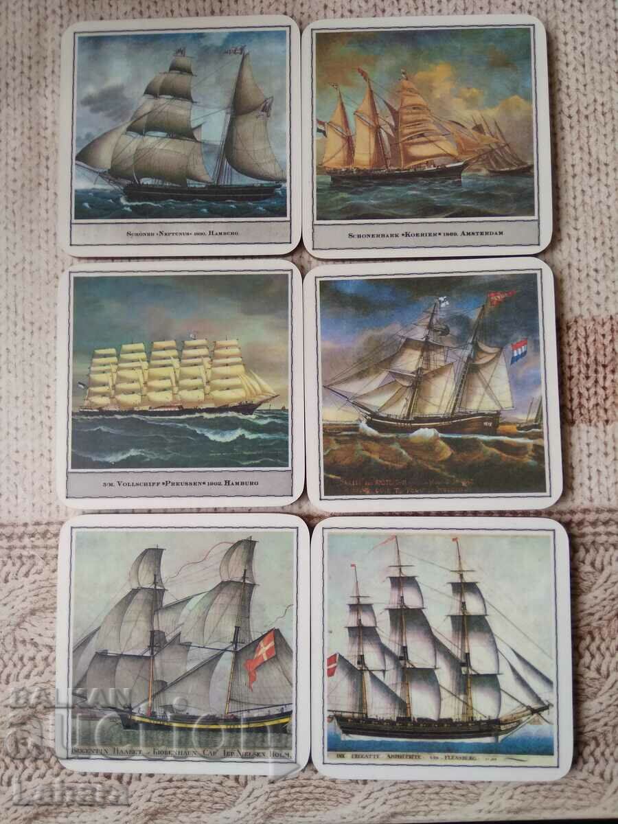 Auction  Cork coasters