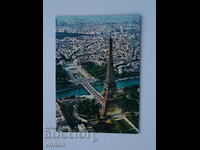 Картичка: Айфеловата кула, Париж, Франция.