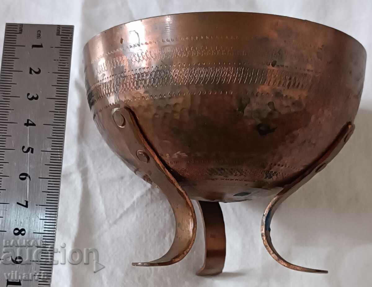 copper vessel-cup with price 29.99 BGN | € 15.33 copper vessel-cup with price 29.99 BGN | € 15.33