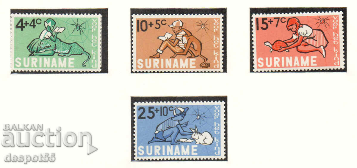 1965. Surinam. De protecție a copilului.