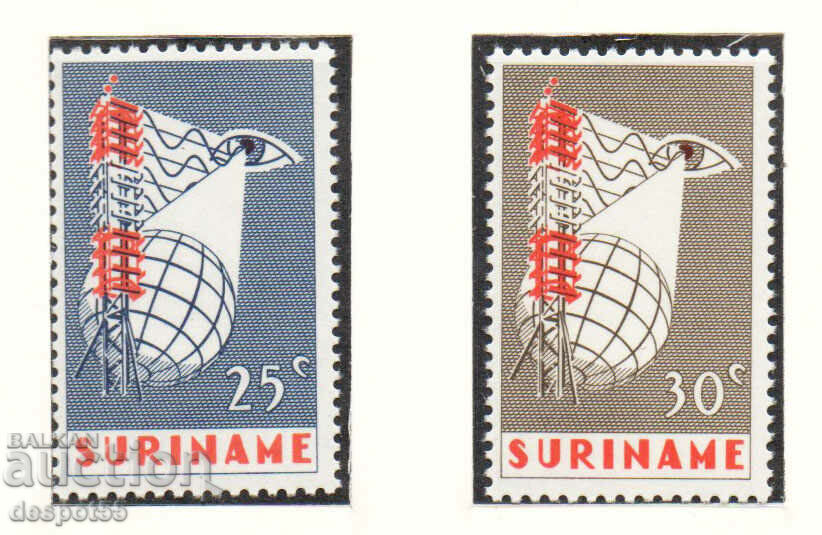 1966. Σουρινάμ. Άνοιγμα της τηλεοπτικής υπηρεσίας του Σουρινάμ.