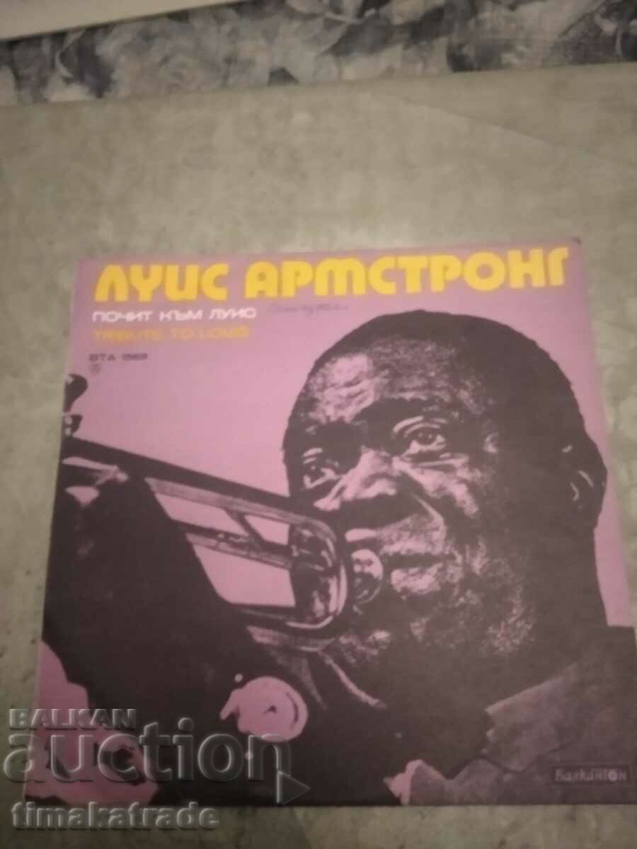 Plaque Tribute to Louis BTA 1563