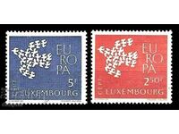 Luxemburg 1961 Europa CEPT (**) curat, netimbrat