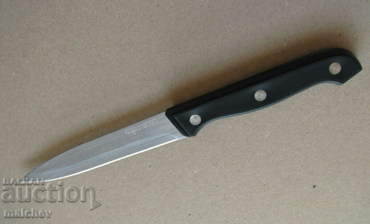 Kitchen knife 23 cm stainless plastic handle