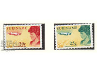 1967. Surinam. Vizita Ameliei Earhart în Surinam.