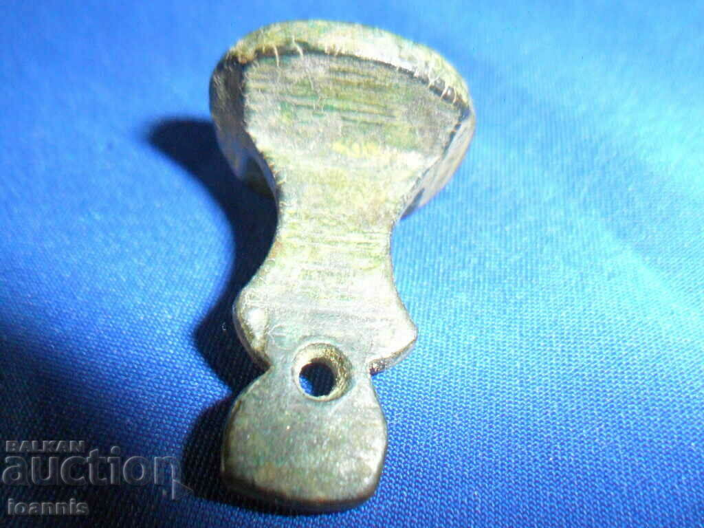 Auction Very old bronze seal for red wax Auction Very old bronze seal for red wax
