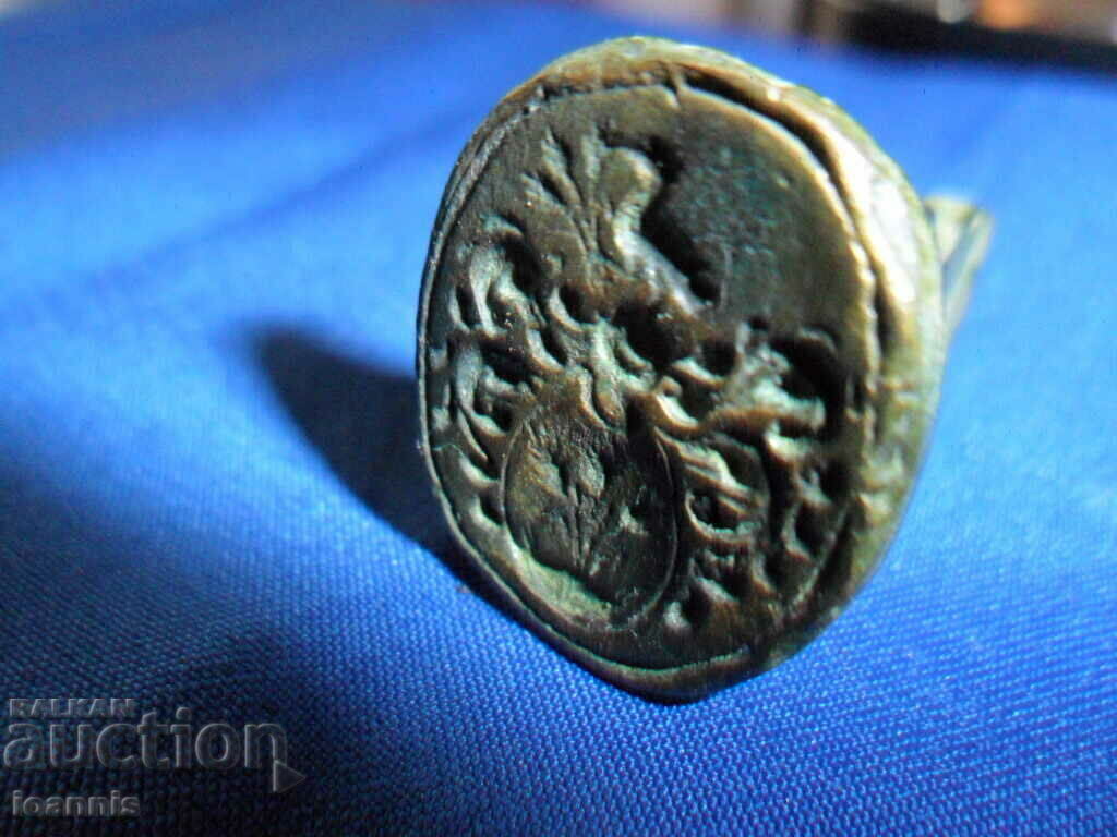 Very old bronze seal for red wax - 5 Very old bronze seal for red wax - 5