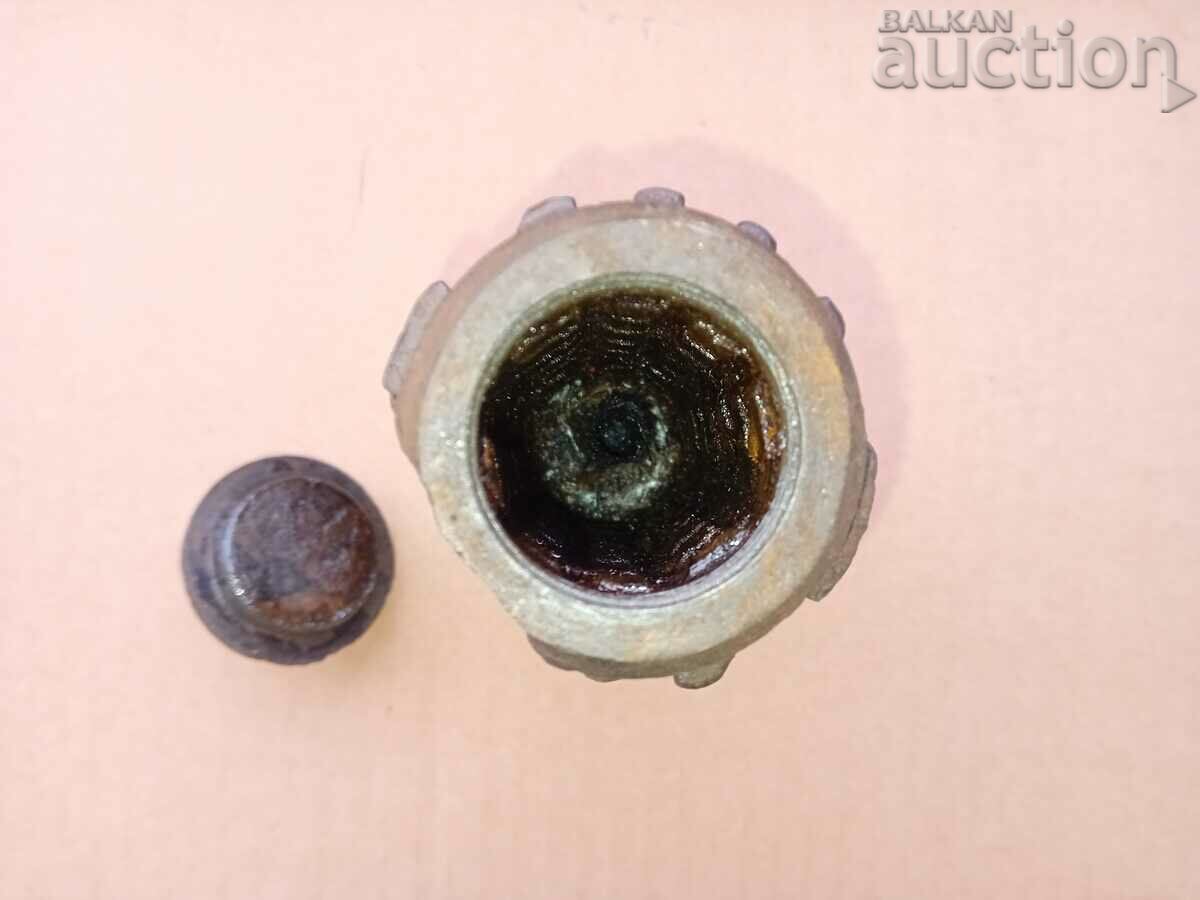 HOUSING Austro-Hungarian Grenade Rod.grenades WW1 UNSAFE - 5 HOUSING Austro-Hungarian Grenade Rod.grenades WW1 UNSAFE - 5
