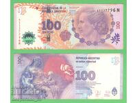 (¯`'•.¸ ARGENTINA 100 pesos 2012 (aniversare) ¸.•'´¯)