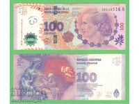 (¯`'•.¸ ARGENTINA 100 pesos 2012 (aniversare) ¸.•'´¯)