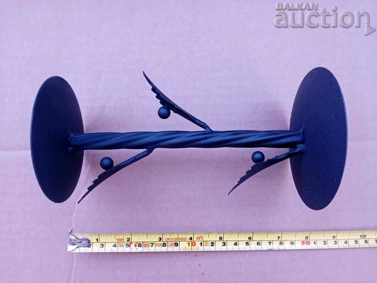 Antique iron handmade candle holder lamp - 6 Antique iron handmade candle holder lamp - 6