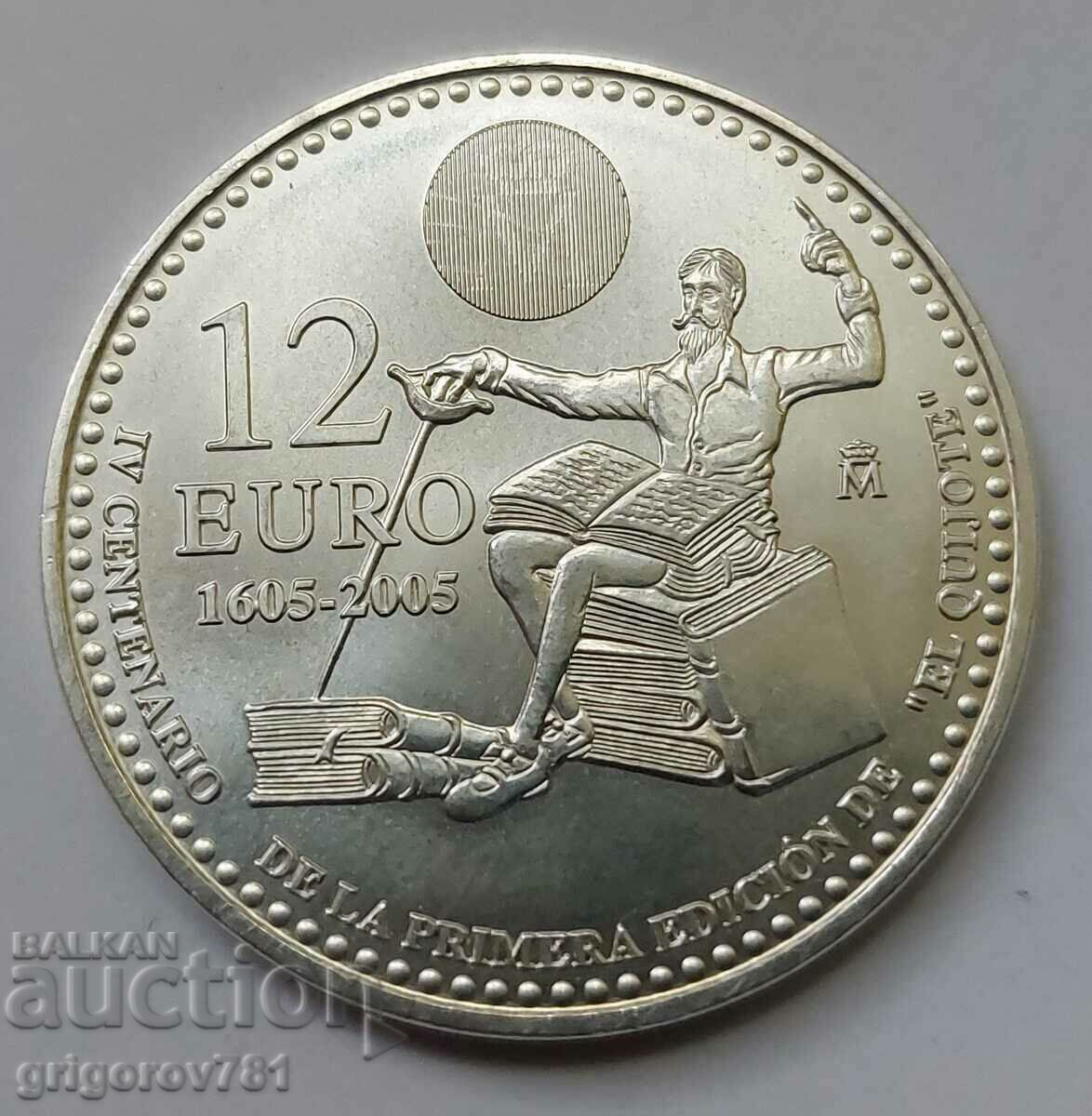 12 Euro Silver Spain 2005 - Silver Coin #2