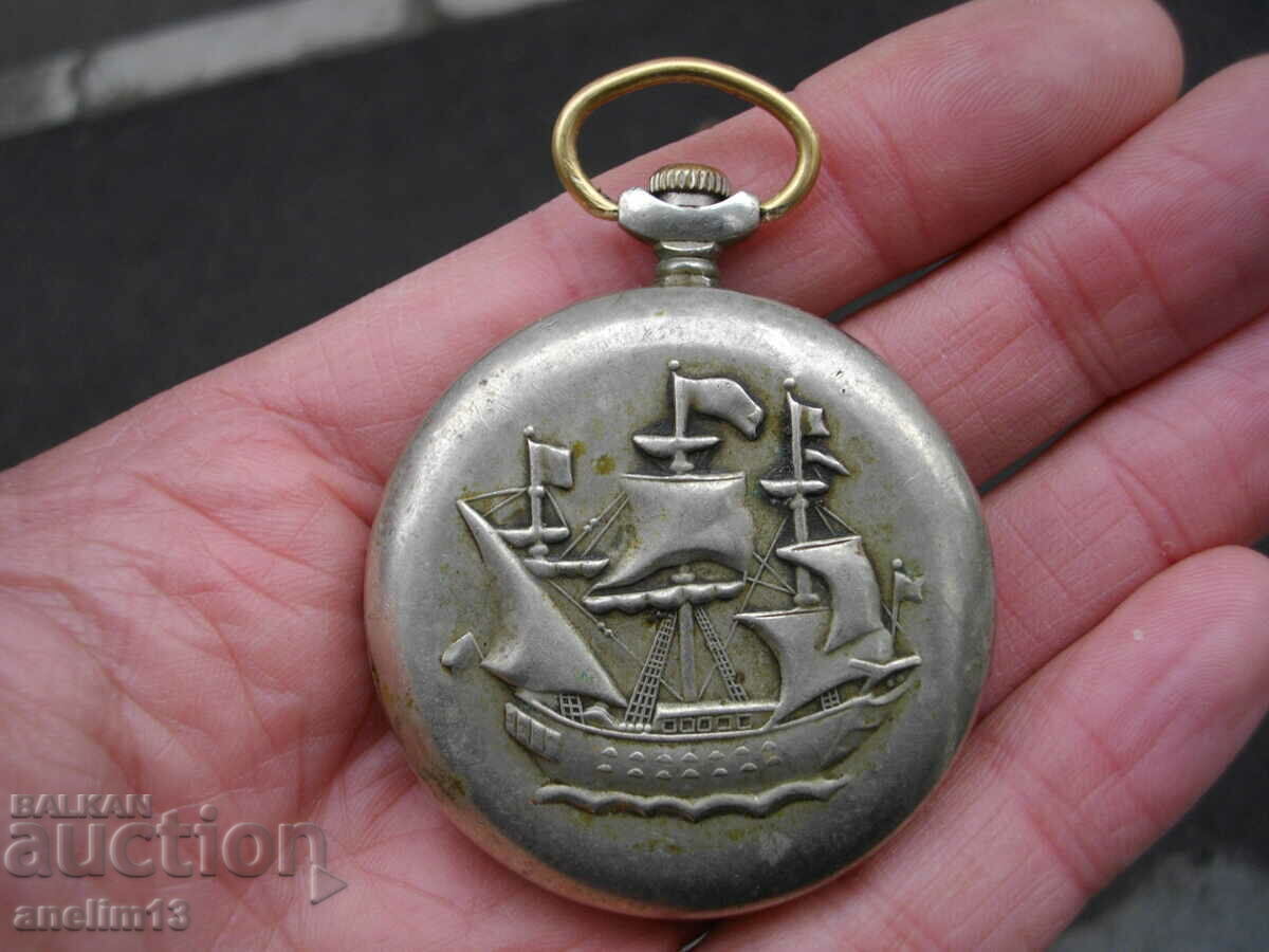 POCKET WATCH LIGHTNING LIGHTNING SHIP - 7