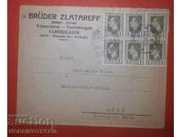 BULGARIA TRAVELED envelope SOFIA OSLO NORWAY 1929 - 1
