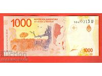 ARGENTINA ARGENTINA 1000 Peso issue issue 2017 letter U