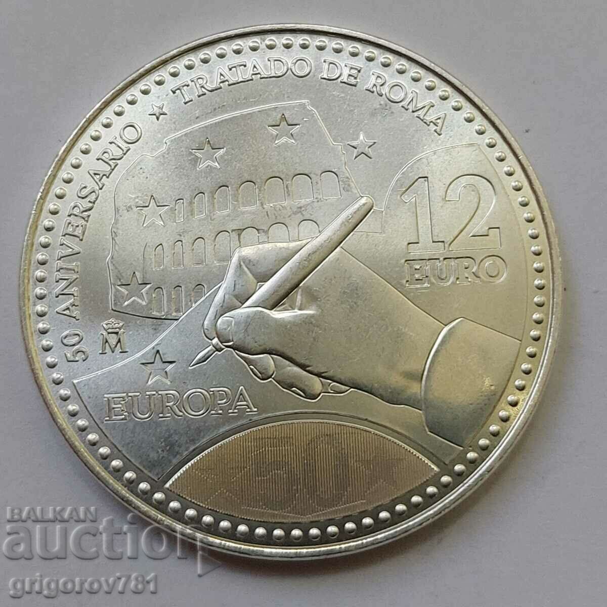 12 Euro Argint Spania 2007 - Moneda de argint #6