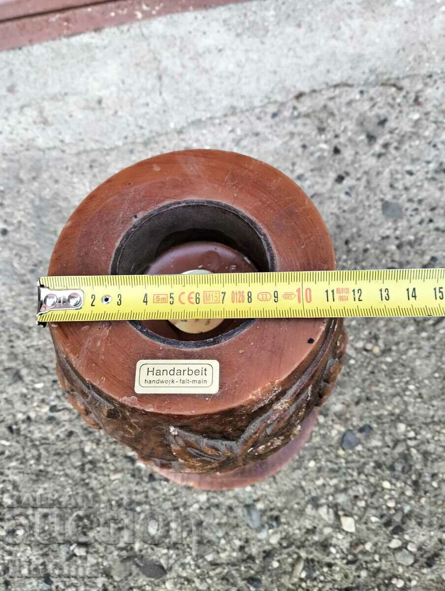Handmade wax candle holder with price 39.99 BGN | € 20.45