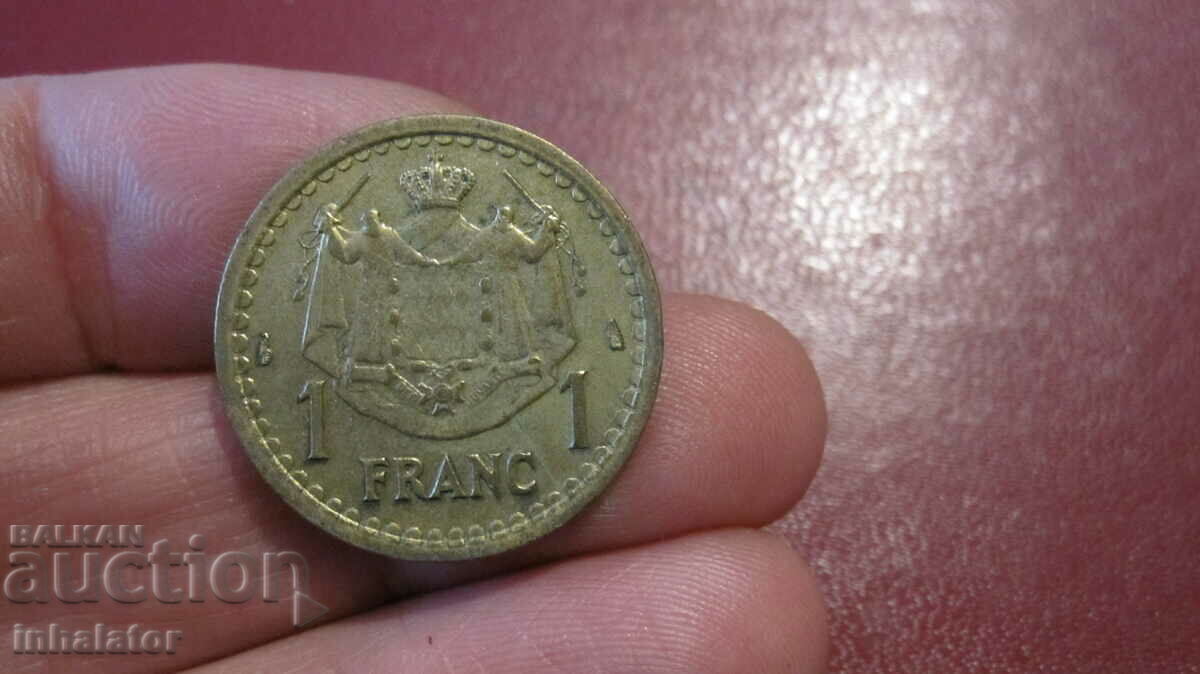 1945 Μονακό 1 φράγκο