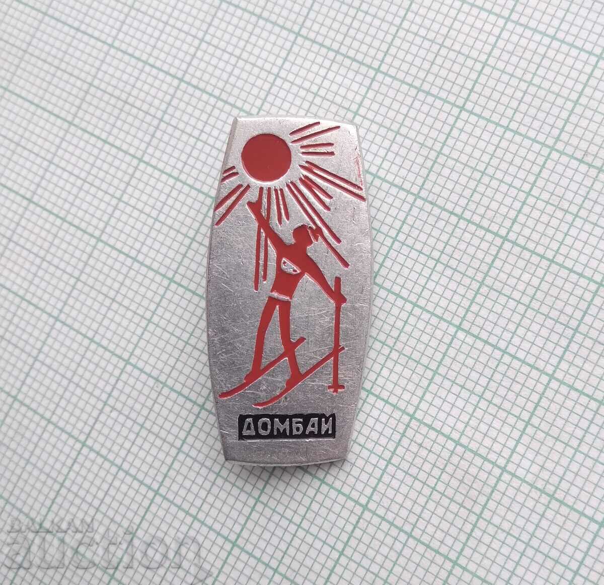 14127 Badge - Dombay Winter Sports Center with price 1.00 BGN | € 0.51