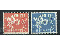 Elveția 1961 Europa CEPT (**), serie curată