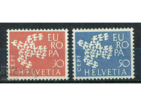 Switzerland 1961 Europe CEPT (**), clean series