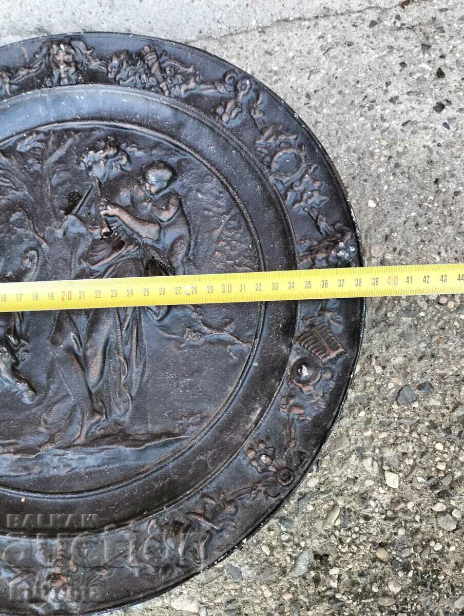 German cast iron wall plate with price 39.99 BGN | € 20.45 German cast iron wall plate with price 39.99 BGN | € 20.45