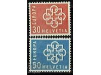Ελβετία 1959 Ευρώπη CEPT (**), καθαρή σειρά
