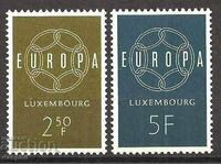 Luxemburg 1959 Europa CEPT (**) serie curată, fără ștampilă