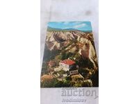 Пощенска картичка Мелник Цинцаровата къща и пирамидите