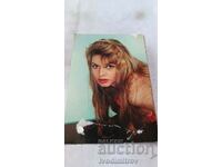 Brigitte Bardot postcard