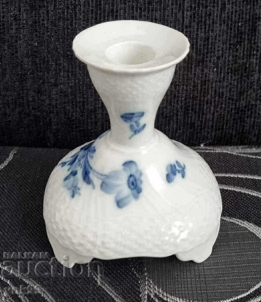 Royal copenhagen porcelain candle holder 1964