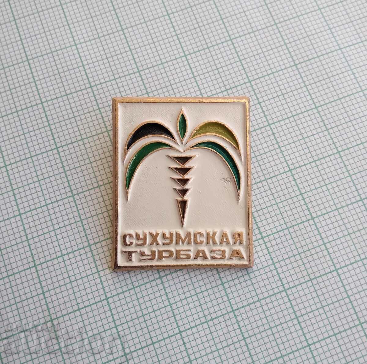 14157 Insigna - Sukhumskaya Turbaza cu preț 0.60 BGN | € 0.31