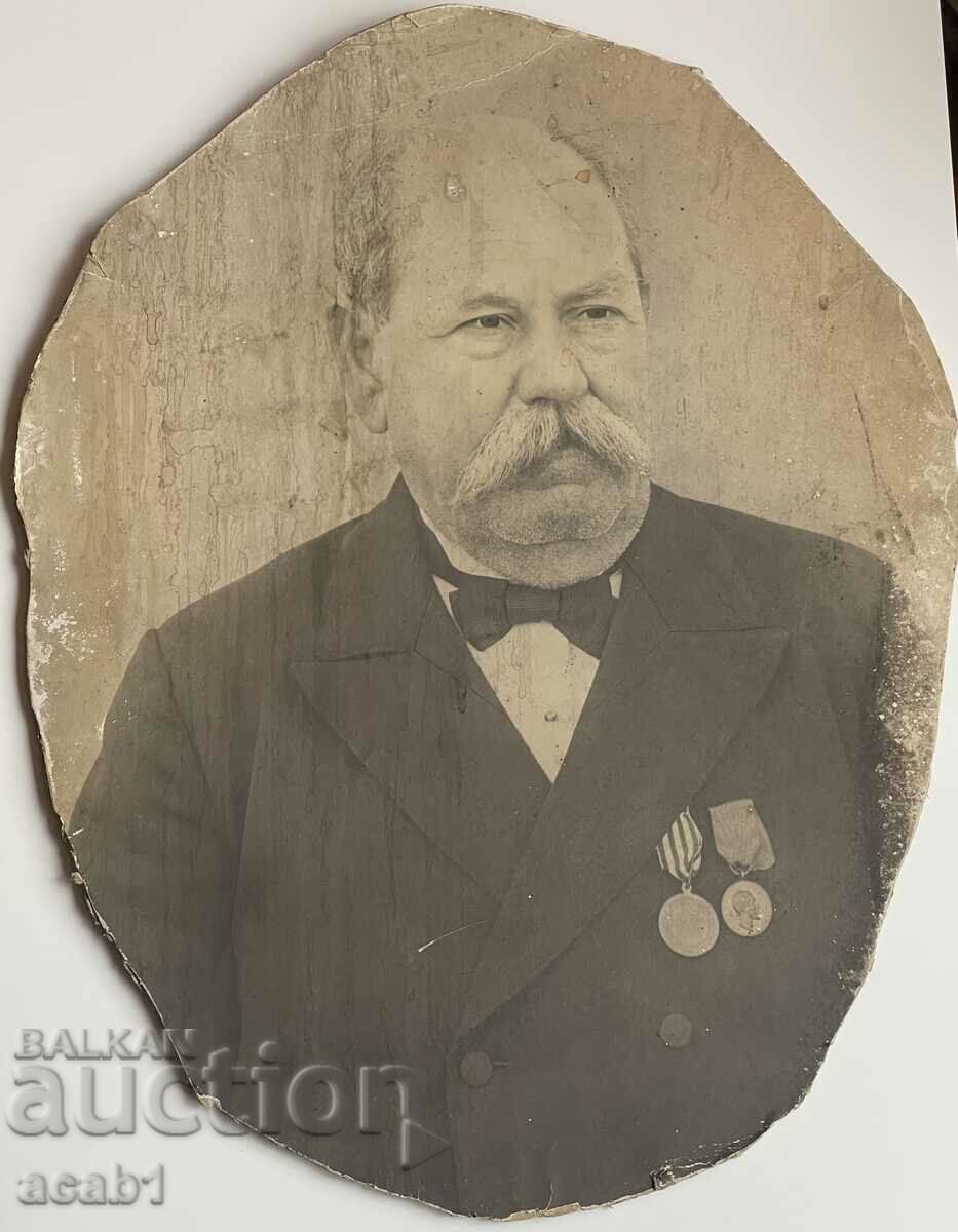 Portrait of a man Medals