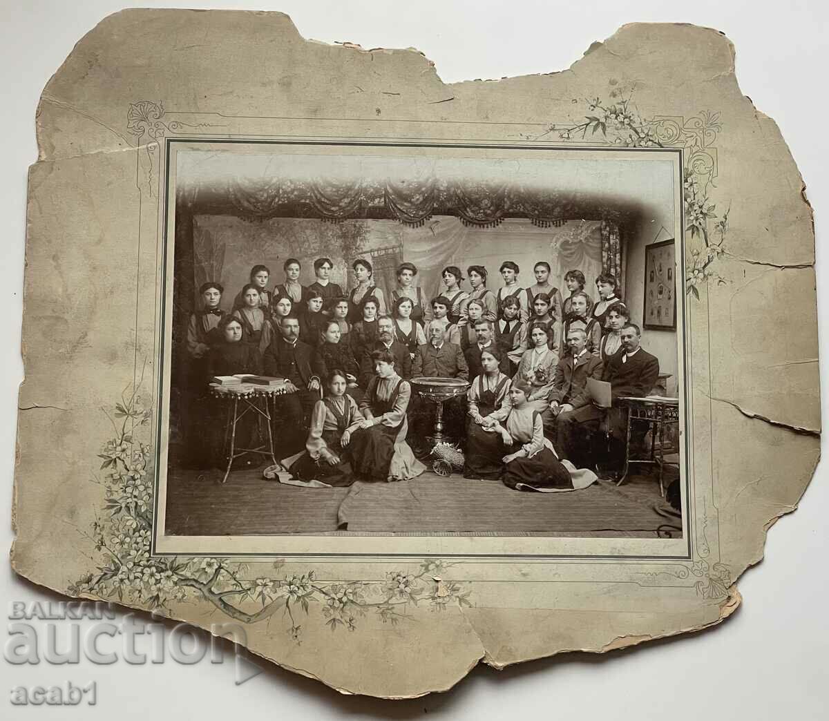 Studenți și profesori 1904
